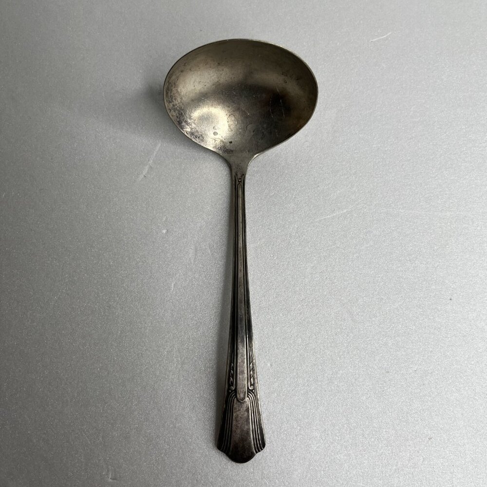 Vintage‎ International Silver Co Gravy Ladle, Silver Plate, ‘Lady Betty’ 1940